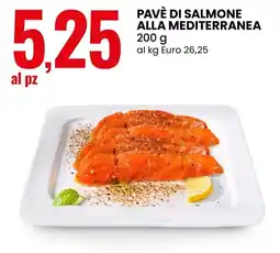 Eurospin Pavè di salmone alla mediterranea offerta