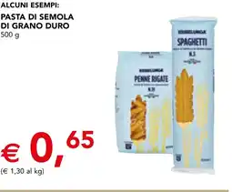 Esselunga Pasta di semola di grano duro offerta