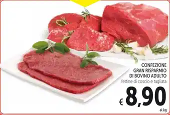 Spazio Conad Confezione Gran Risparmio Di Bovino Adulto offerta
