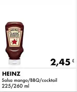 Iper Tosano HEINZ Salsa mango/BBQ/cocktail offerta