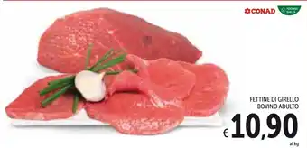 Spazio Conad Fettine Di Girello Bovino Adulto offerta