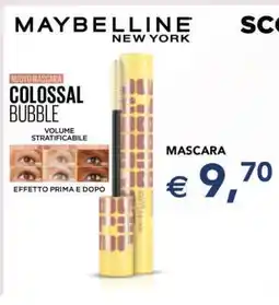 Esselunga Maybelline Colossal Bubble Mascara offerta
