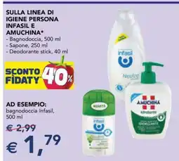 Esselunga Infasil e Amuchina offerta