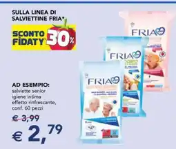 Esselunga FRIA salviette senior offerta