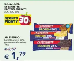 Esselunga Barrette Protein Enervit offerta