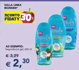 Esselunga Bionsen Bagnodoccia Gel offerta
