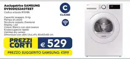 Esselunga Asciugatrice SAMSUNG DV90DG52A0TEET offerta