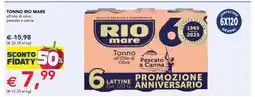 Esselunga TONNO RIO MARE offerta