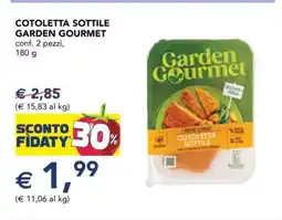 Esselunga Cotoletta Sottile Garden Gourmet offerta