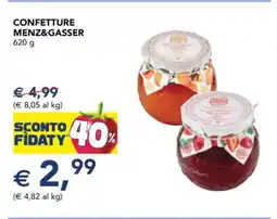 Esselunga CONFETTURE MENZ&GASSER offerta