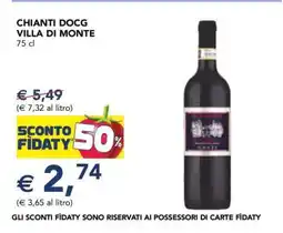 Esselunga Chianti DOCG Villa di Monte offerta