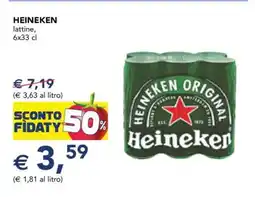 Esselunga HEINEKEN offerta