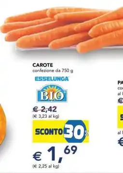 Esselunga Carote offerta