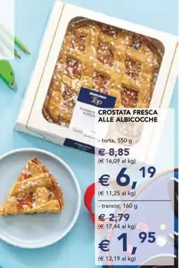 Esselunga CROSTATA FRESCA ALLE ALBICOCCHE - torta, 550 g offerta