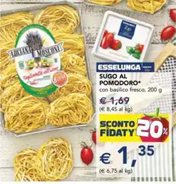 Esselunga SUGO AL POMODORO offerta