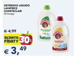 Esselunga Detersivo Liquido Lavatrice Chanteclair offerta
