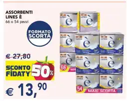 Esselunga ASSORBENTI LINES È offerta