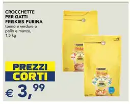 Esselunga CROCCHETTE PER GATTI FRISKIES PURINA offerta