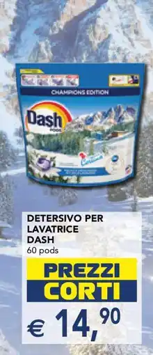 Esselunga Detersivo per lavatrice Dash offerta