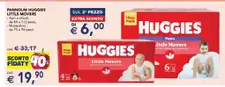 Esselunga Pannolini Huggies Little Movers offerta