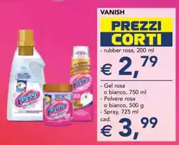Esselunga VANISH offerta