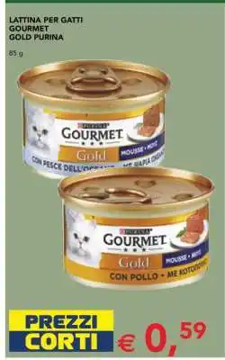 Esselunga LATTINA PER GATTI GOURMET GOLD PURINA offerta