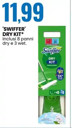 Eurospin 'Swiffer' dry kit offerta