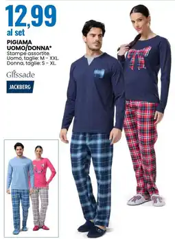 Eurospin Pigiama uomo/ donna offerta