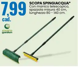 Eurospin Scopa spingiacqua offerta