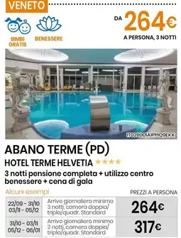 Eurospin Hotel terme helvetia offerta