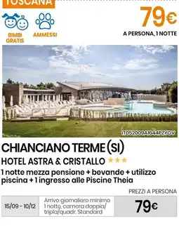 Eurospin Hotel astra & cristallo offerta