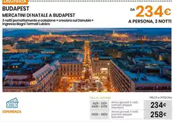 Eurospin Mercatini di natale a budapest offerta
