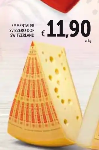 Spazio Conad Emmentaler Svizzero Dop Switzerland offerta