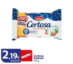 Sigma Certosa Galbani offerta
