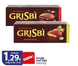 Sigma Grisbì vari tipi offerta