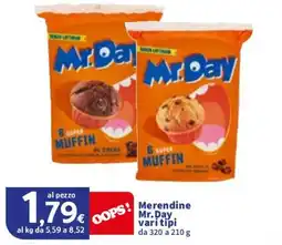 Sigma Merendine Mr. Day vari tipi offerta
