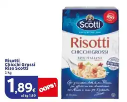 Sigma Risotti Chicchi Grossi Riso Scotti offerta
