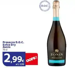 Sigma Prosecco D.O.C. Extra Dry Zonin offerta