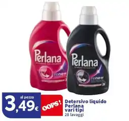 Sigma Detersivo liquido Perlaną vari tipi offerta
