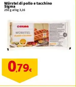 Sigma Würstel di pollo e tacchino Sigma offerta