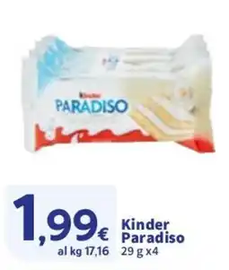 Sigma Kinder Paradiso offerta