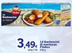 Sigma 18 Bastoncini di merluzzo Findus offerta