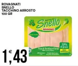 Vantaggio Cash&Carry Rovagnati snello tacchino arrosto offerta