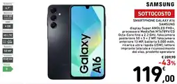 Spazio Conad Samrtphone GALAXY A16 SAMSUNG offerta