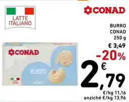 Spazio Conad Burro CONAD offerta