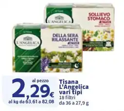 Sigma Tisana L'Angelica vari tipi offerta