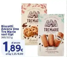 Sigma Biscotti Ancora Uno Tre Marie vari tipi offerta