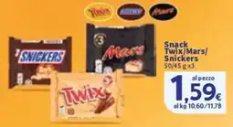Sigma Snack Twix/Mars/ Snickers offerta