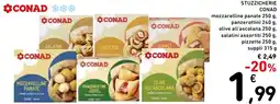 Spazio Conad Stuzzicherie CONAD offerta