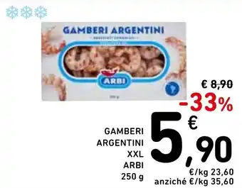 Spazio Conad Gamberi argentini XXL ARBI offerta